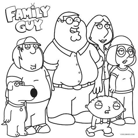 family guy coloring pages|Family Guy